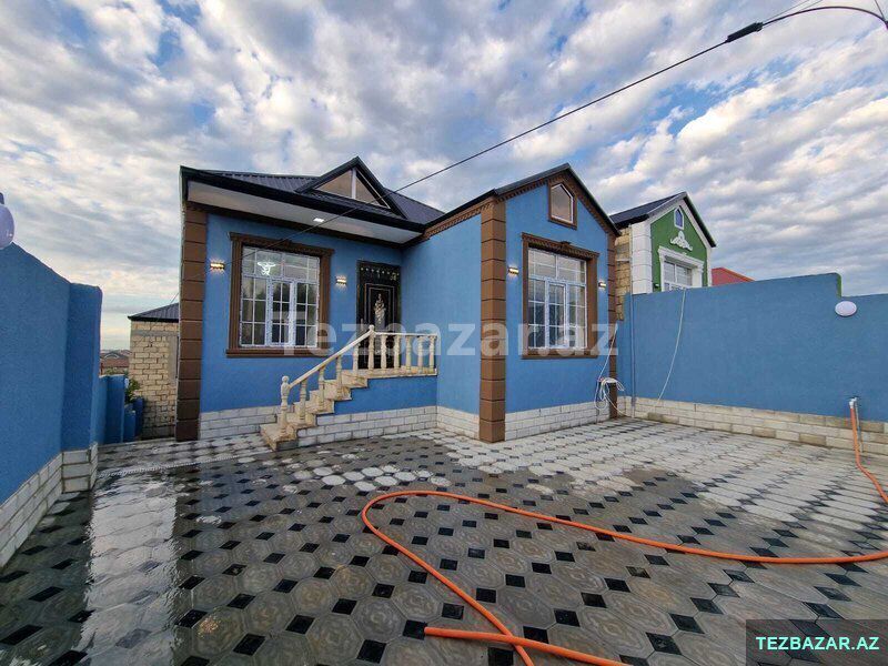 Saray qəsəbəsi, təzə yol tərəf — Ev, villa, Bakı (9)