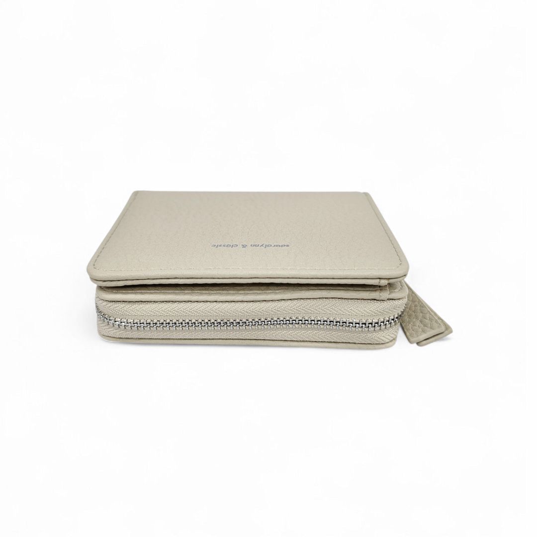 Portmone Saralyn, Bej, Poliuretan, 9х11 sm — Mallar, Bakı (2)