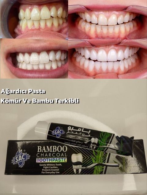 Diş məcunu "SAC Bamboo Charcoal Toothpaste" — Bakı