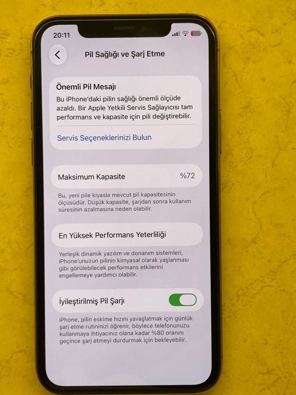 IPhone 11 Pro, 64 GB, Qızılı, Face ID — Apple iPhone, Gəncə (3)