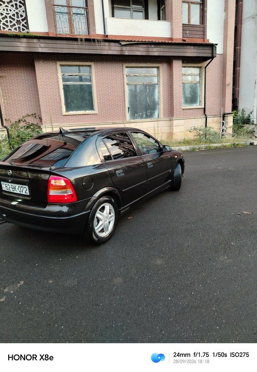 Opel Astra, 1.6 L, 2000 il, 313 704 km 62-BK-072 — Avtomobillər, Zaqatala (3)
