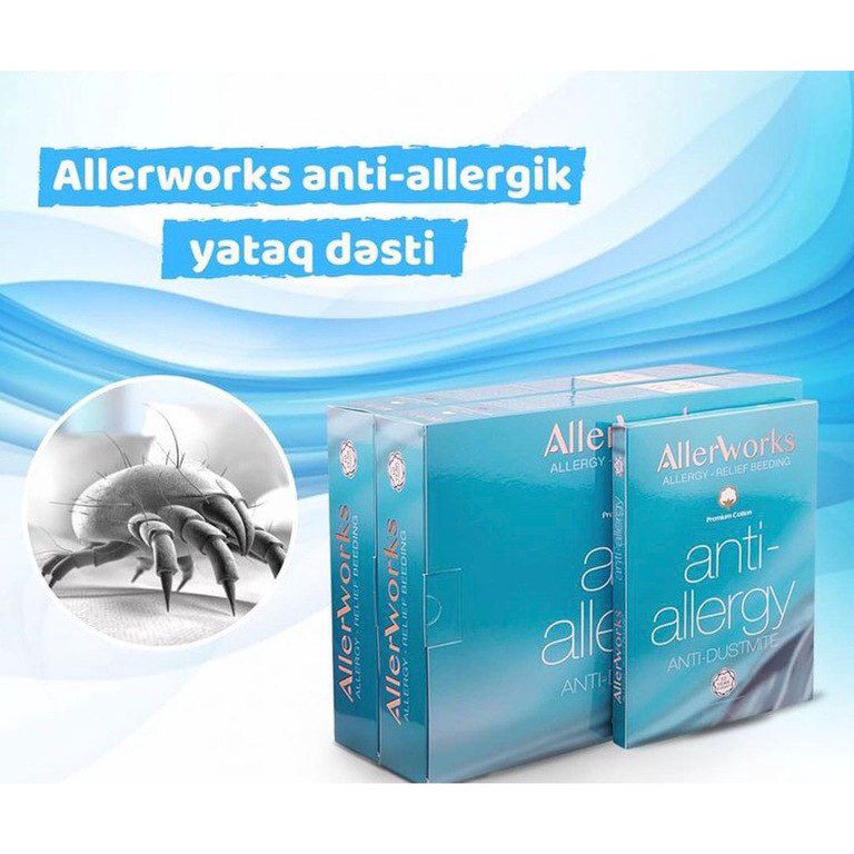 Anti-allergik yataq dəsti "Allerworx" — Tekstil, Bakı (2)