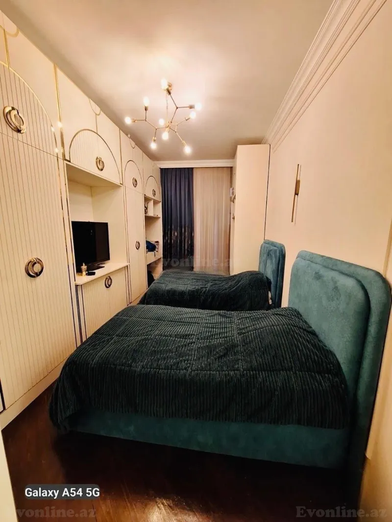 Satılır 3 otaqlı Mənzil Yeni tikili 120 m² Bakı, Xətai r., Əhmədli m — Mənzil, Bakı (5)