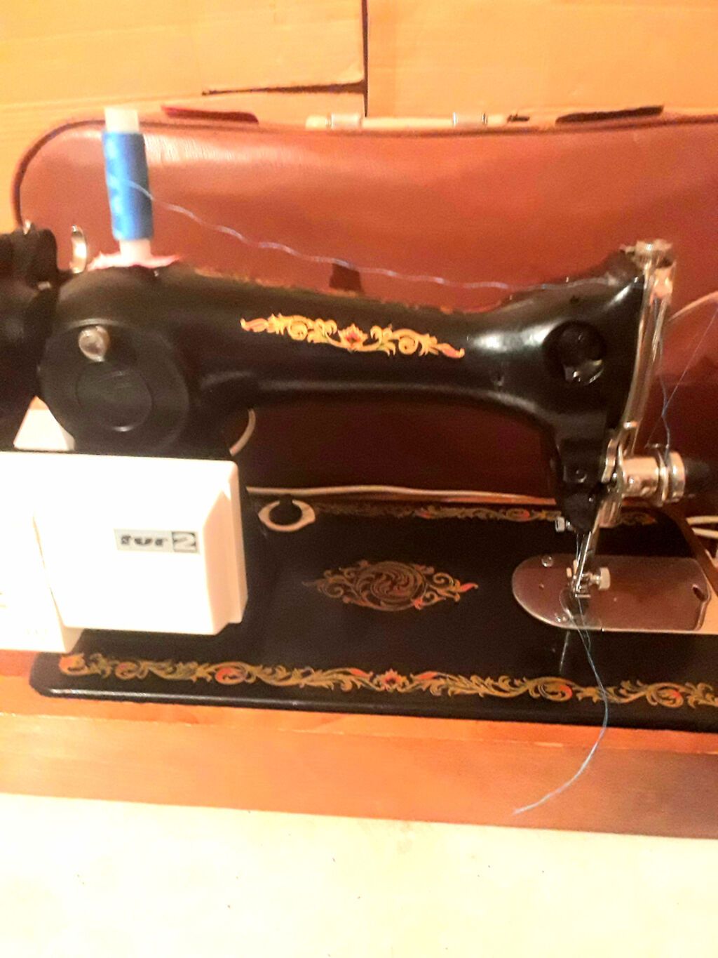 Təzə elektrik tikiş maşını PMZ-2M satılır. Düz tikiş.SSRİ 80ci — Tikiş və işəmə maşınları, Bakı (2)