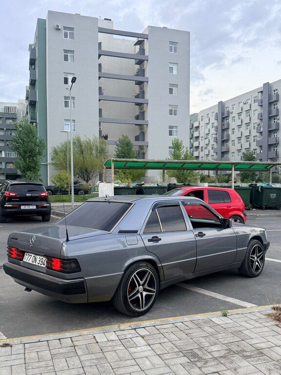 Mercedes 190, 2.0 L, 1992 il, 485 000 km 77-ON-394 — Avtomobillər, Bakı (9)