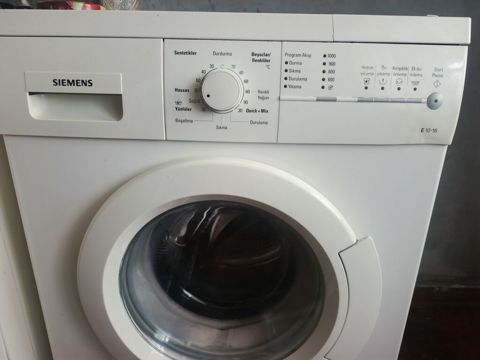 Paltaryuyan maşın Siemens, 7 kq, İşlənmiş, Avtomat, Qurutmasız, Kredit yoxdur, Ödənişli çatdırılma — Sumqayıt