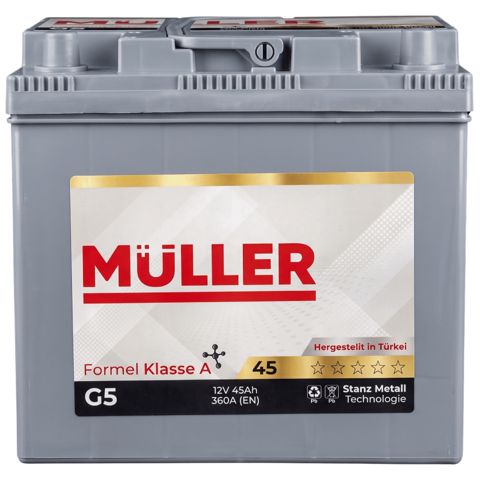 Avtomobil üçün akkumulyator Müller 45 AH-360 SAE — Bakı