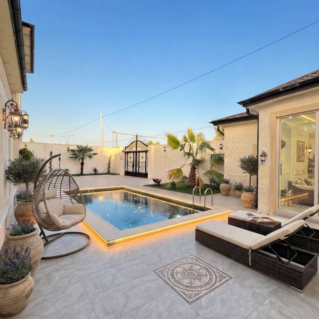 Satılır 4 otaqlı həyət evi/bağ evi 210 m² — Ev, villa, Bakı (6)