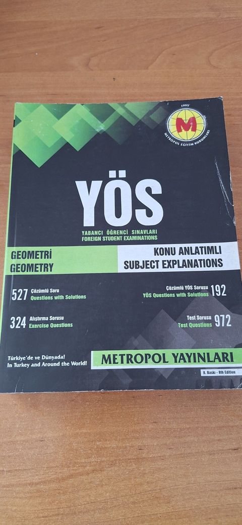 Məhsul: YÖS Geometri – Konu Anlatımlı (Subject Explanations) — Bakı