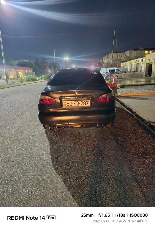 Daewoo Lanos, 1.4 L, 2010 il, 268 427 km 50-FD-287 — Avtomobillər, Sumqayıt (4)