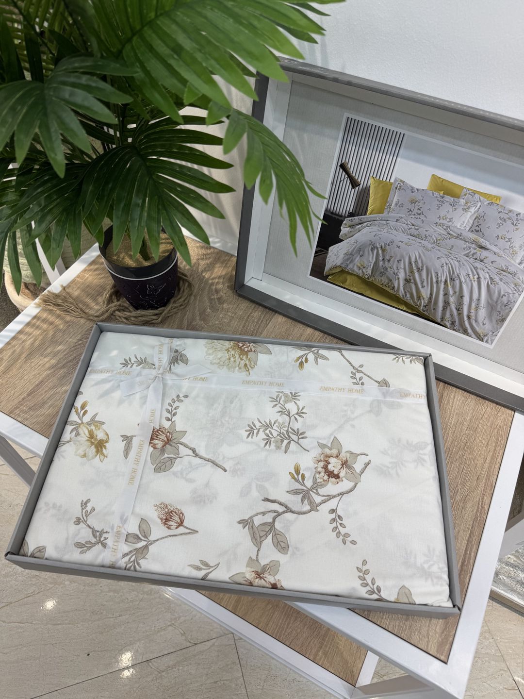 Yataq dəsti Empathy Home 11, yorğan üzü 160x220 sm 2 əd, mələfə 240x260 sm, yastıq üzü 50x70 sm 2 əd, ailəvi, ranfors, rəngbərəng — Mallar, Bakı (2)