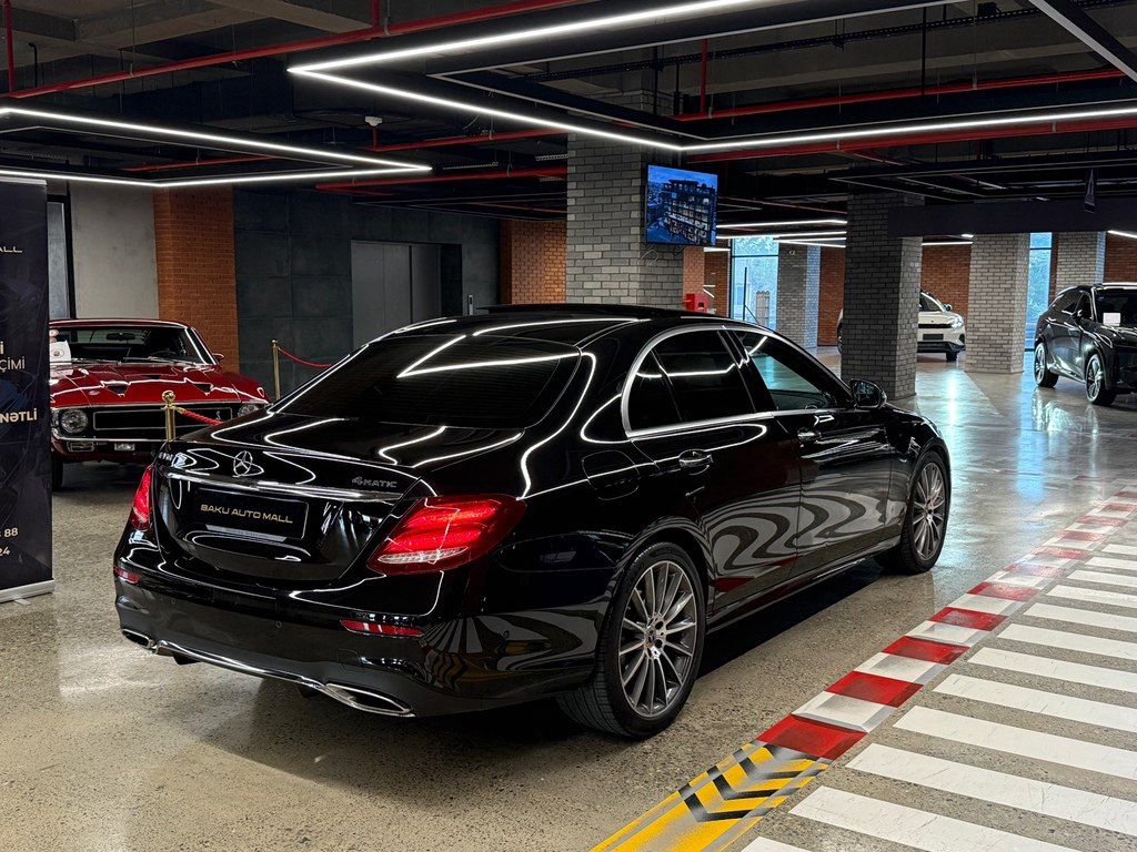 Mercedes E 350 4MATIC, 2.0 L, 2018 il, 165 000 km — Avtomobillər, Bakı (7)