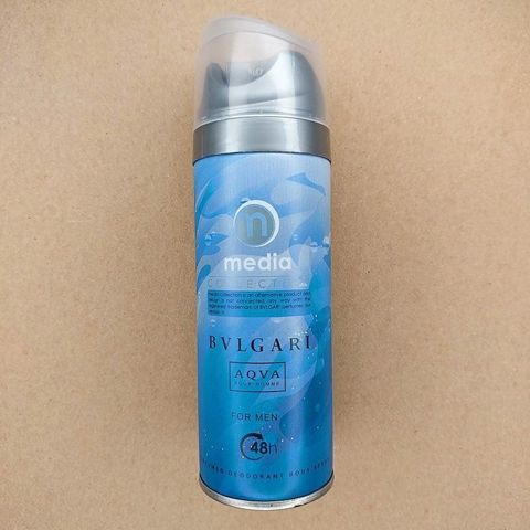 Dezodorant sprey Media Bvlgarı kişi bədən spreyi 200 ml — Bakı