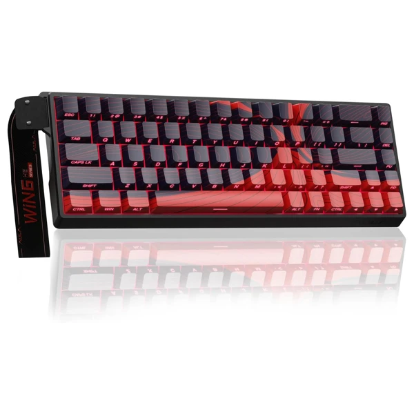 Aula WIN68HE Black/Red Magnetic Switch Keyboard — Mallar, Bakı