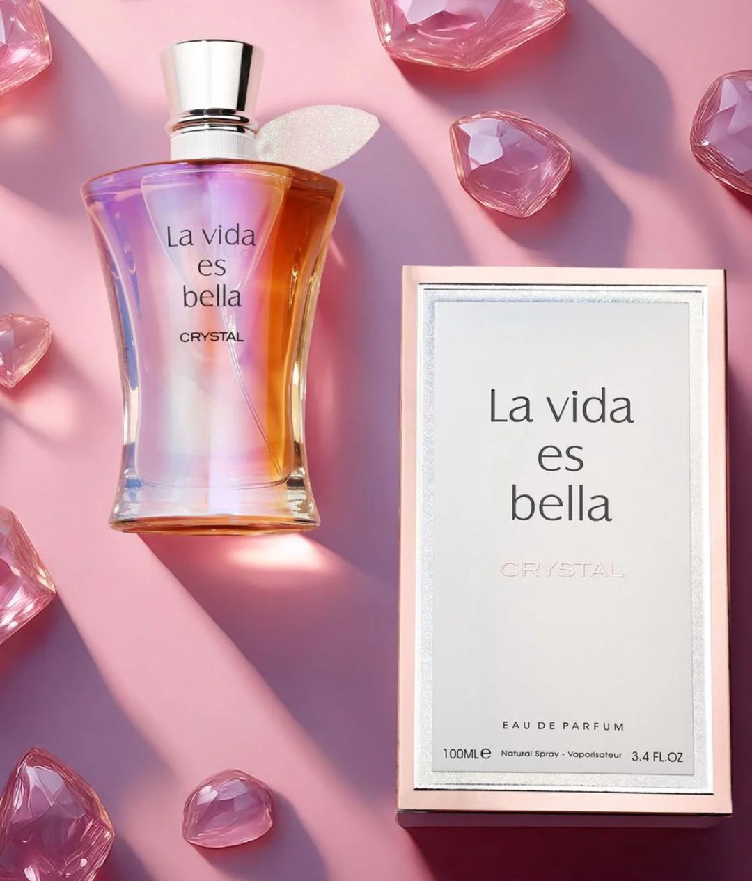 Fragrance World La Vida Es Bella Crystal qadınlar üçün ətir suyu 100 ml — Mallar, Bakı (3)