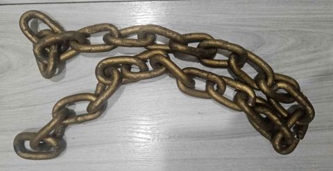 Ağır yüklər üçün metal zəncir 950 gr çəkisi 80 sm uzunluğu цепь 80 — Bakı