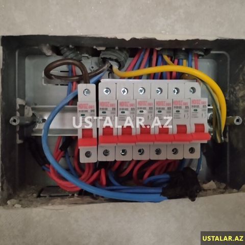 Elektrik işlerinin görülməsi — Bakı
