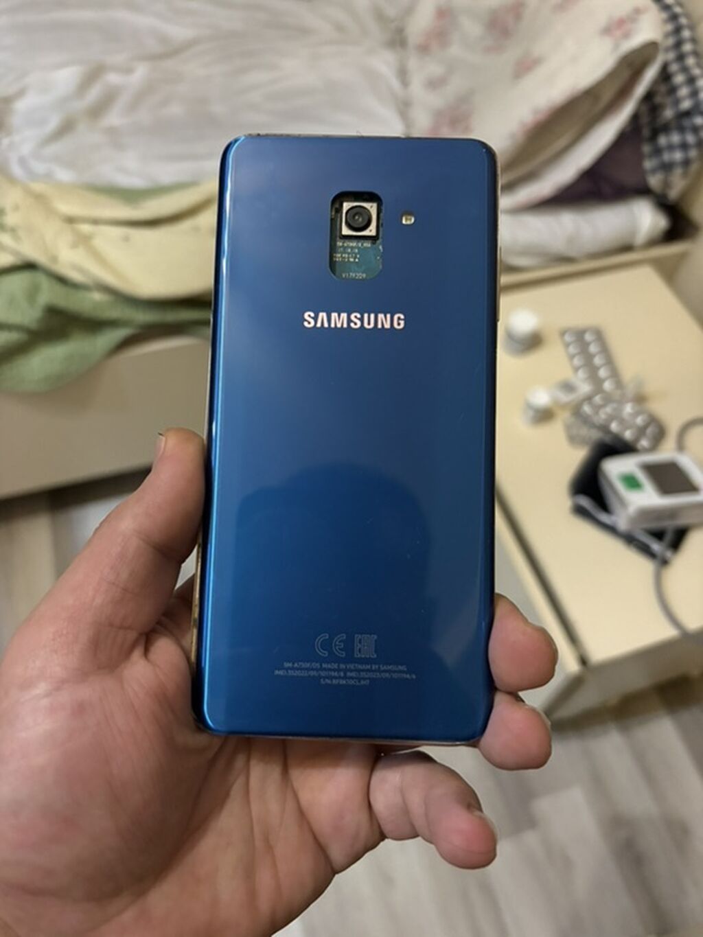 Samsung Galaxy A8 2018, 32 GB, rəng - Mavi, İki sim kartlı — Samsung, Xırdalan (2)