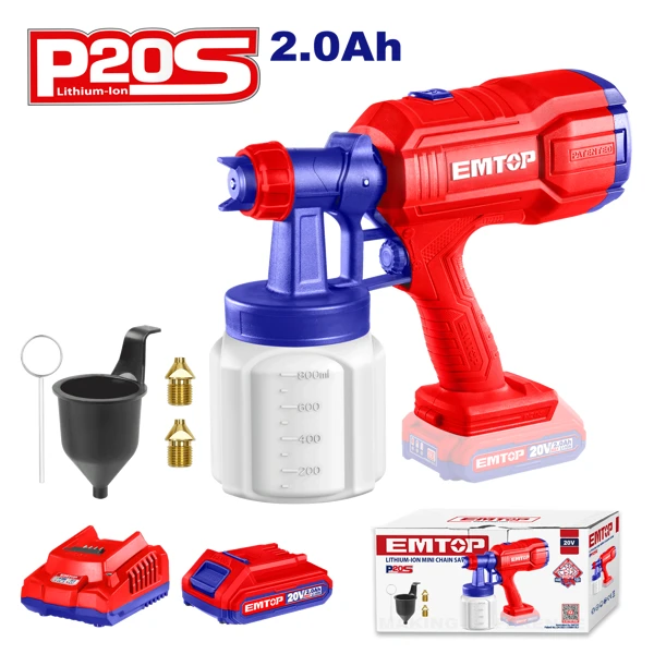 Cordless spray gun ELSG20256 — OnMaster — Təmir və tikinti
