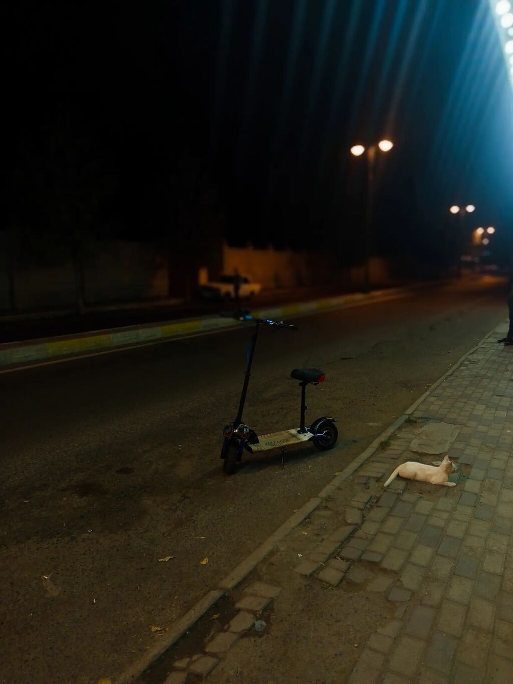 Elektrikli skuter – oturacaqlı, böyük təkərli, amortizatorlu Heç bir — Skuterlər, İmişli (9)