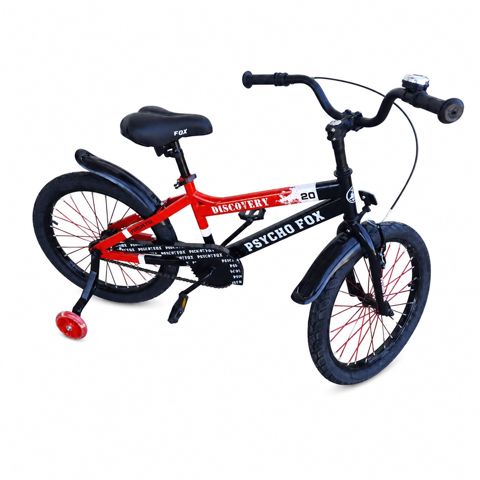 Uşaq velosipedi 7592, 20", qara/qırmızı — Bakı
