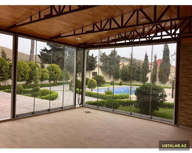 cam balkon sirketi — Pəncərələr, qapılar, balkonlar, Bakı (6)