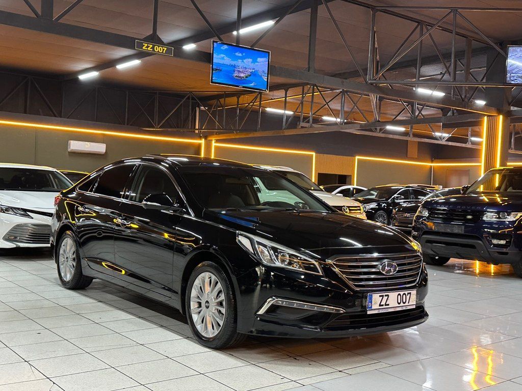 Hyundai Sonata, 2.0 L, 2017 il, 184 600 km — Avtomobillər, Bakı (3)