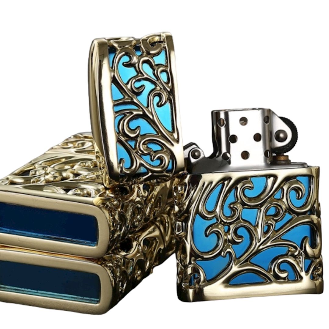 Benzinli alışqan MA-GH302, qızılı/göy — Mallar, Bakı (2)