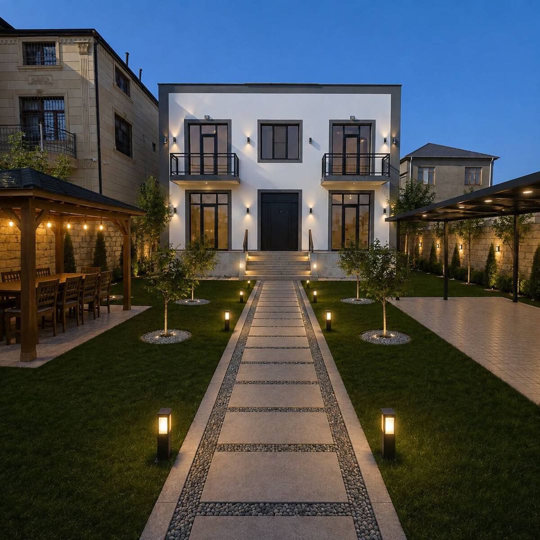 Satılır 6 otaqlı həyət evi/bağ evi 220 m² — Ev, villa, Bakı (3)