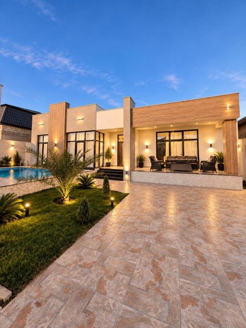 Satılır 5 otaqlı həyət evi/bağ evi 200 m² — Bakı