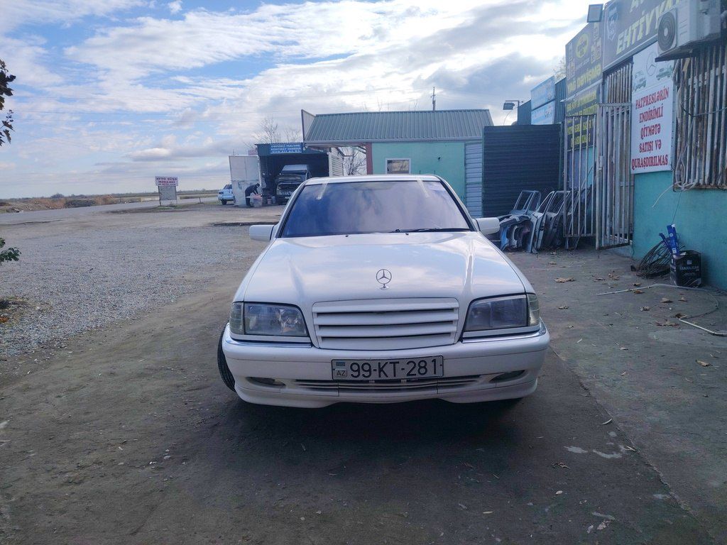 Mercedes C 200, 2.0 L, 1996 il, 166 967 km 99-KT-281 — Avtomobillər, Tovuz (2)