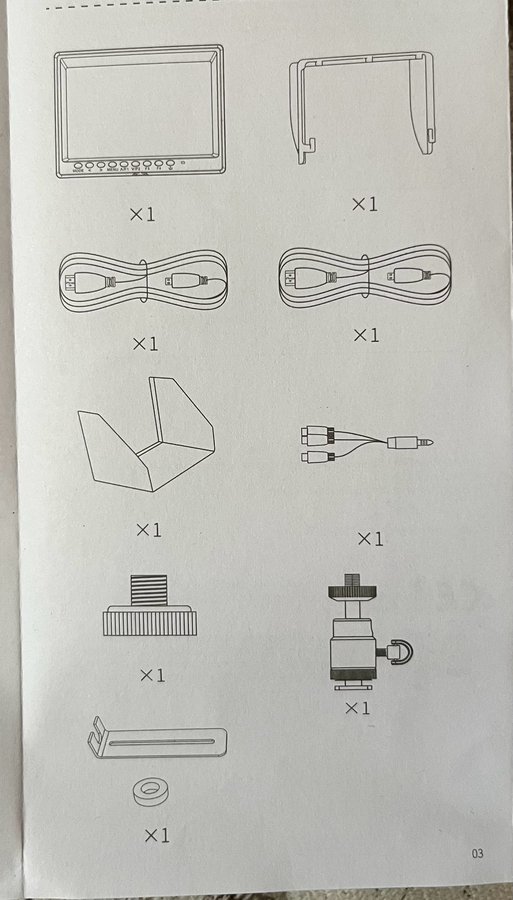 Kamera monitoru — Fotoaparat, Xaçmaz (3)