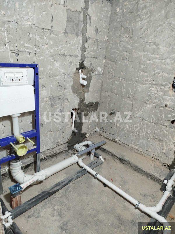 Santexnik ustasi ucuz və keyfiyyətli — Santexnika və kommunikasiyalar, Bakı (9)