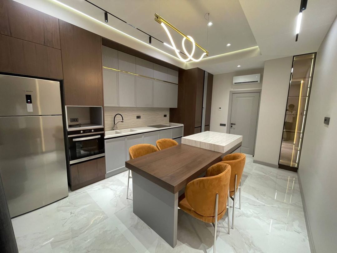 İcarəyə verilir 4 otaqlı yeni tikili 200 m² — Mənzil, Bakı (9)