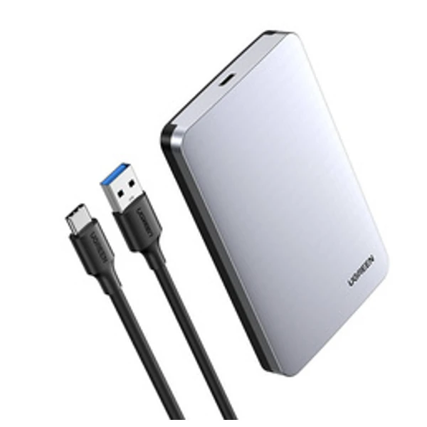 Ugreen CM300 Hard Disk Drive Case Silver 70499 — Bakı