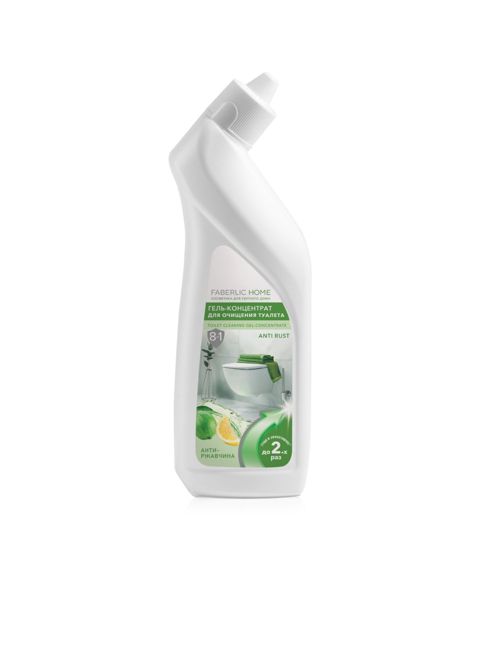 Tualet üçün təmizləyici gel-konsentrat Faberlic Home Anti Rust Lemon & Lime 500 ml — Bakı