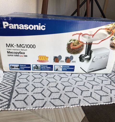 Ət çəkən maşın Panasonic, 1000 Vt, Yeni — Bakı
