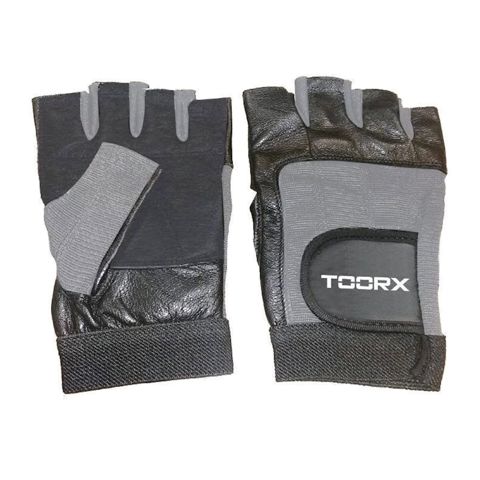 Fitnes üçün əlcəklər Toorx AHF-034, ölçü XL, boz/qara — Bakı