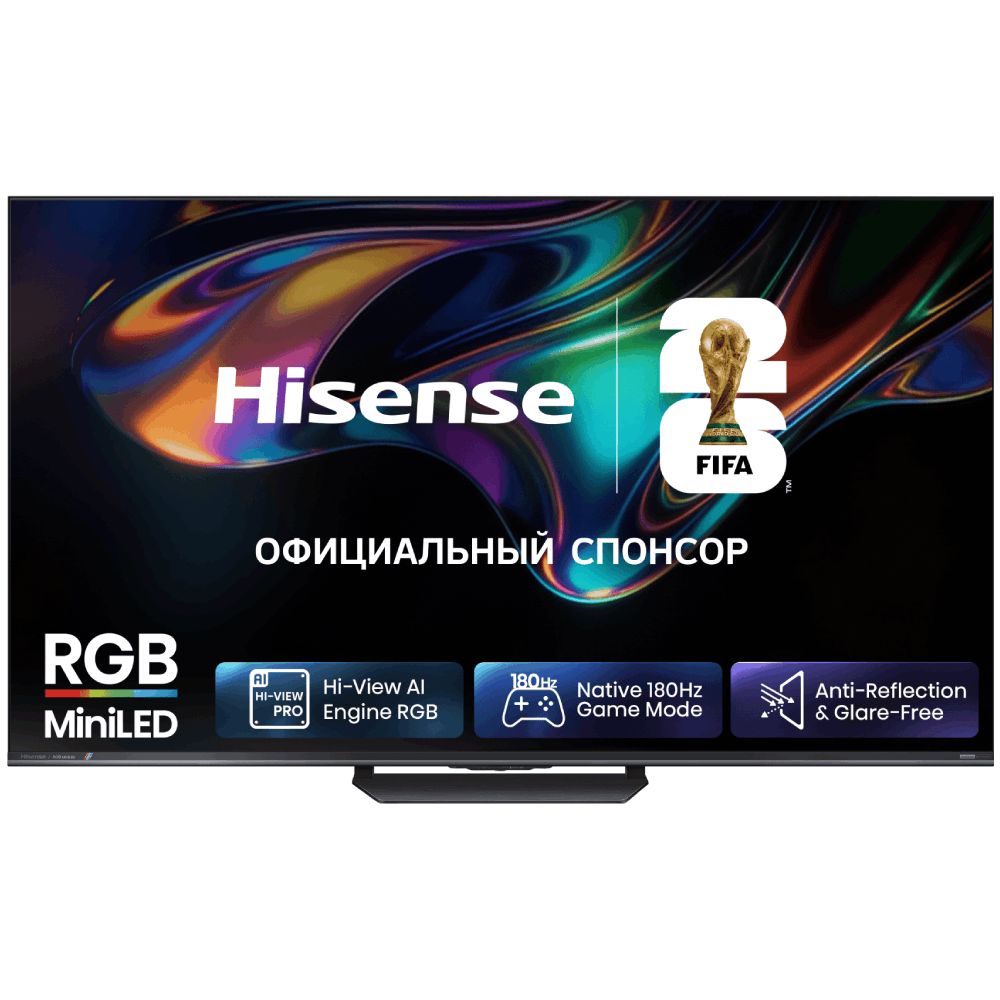 Televizor Hisense RGB MiniLED 55UR8S — Televizorlar, Bakı