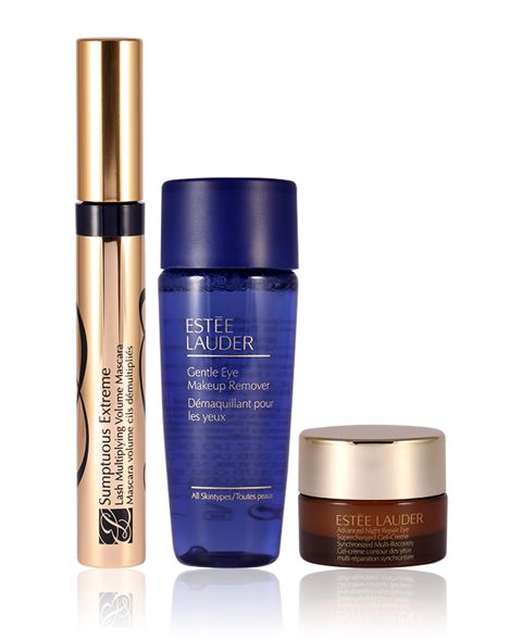 Üz üçün kosmetika dəsti Estee Lauder Eye Seduction (tuş 8 ml + makiyajın silinməsi üçün vasitə 30 ml + göz üçün gel-krem 5 ml) — Bakı