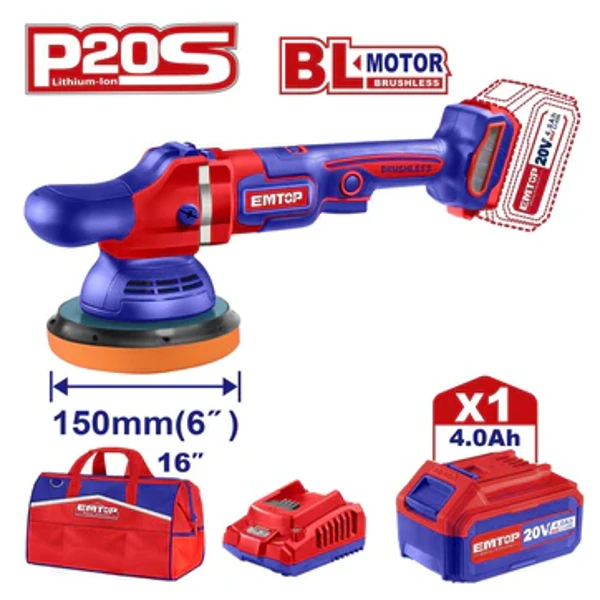 Cordless polisher ELAP20151 — OnMaster — Təmir və tikinti