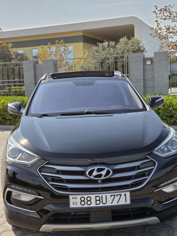 Hyundai Santa Fe, 2.0 L, 2018 il, 138 487 km 88-BU-771 — Avtomobillər, Bakı (7)