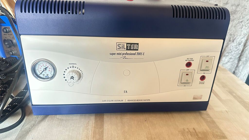 Silter Super Mini 2005 E – peşəkar buxarlı ütü sistemi Dərzilər — Ütü, Bakı (6)