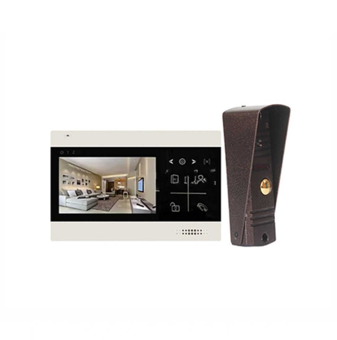 Domofon komplekti Hermax HR-LN-04+HE-ST-60P — Mallar, Bakı (3)