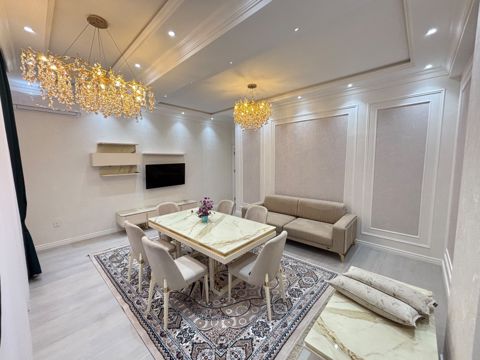 İcarəyə verilir 3 otaqlı yeni tikili 130 m² — Bakı