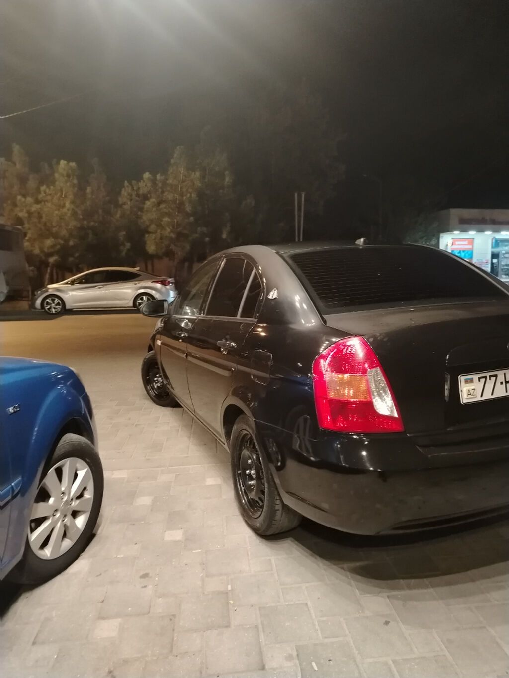 Hyundai Accent: 1.5 l 2008 il Sedan 77-HU-257 — Avtomobillər, Bakı (8)