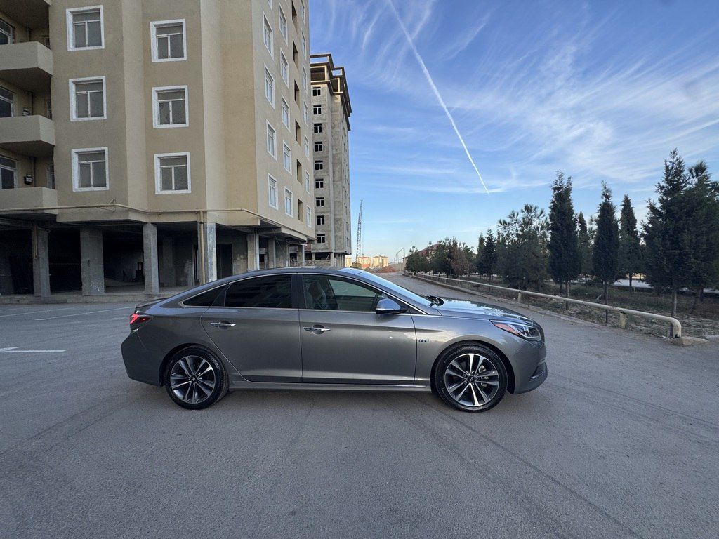 Hyundai Sonata, 2.0 L, 9.8 kWh, 2017 il, 130 600 km — Avtomobillər, Bakı (2)