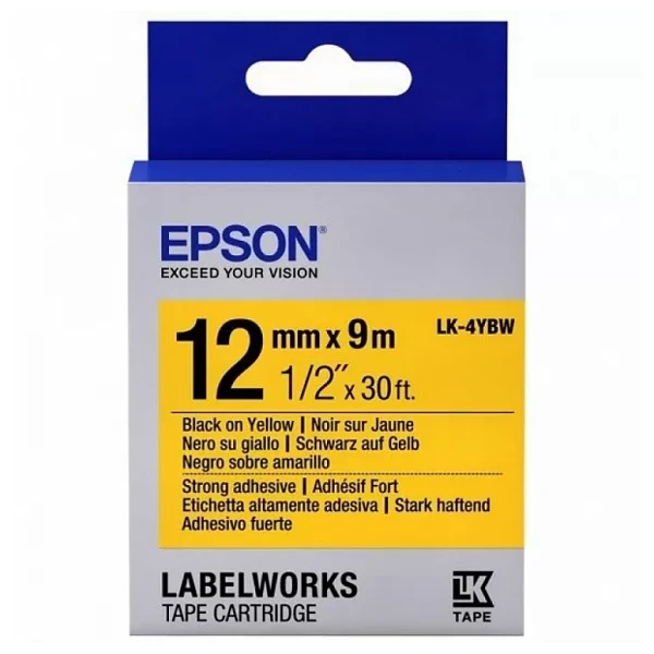 Epson LK-4YBP Black/Yellow C53S654008 — Bakı