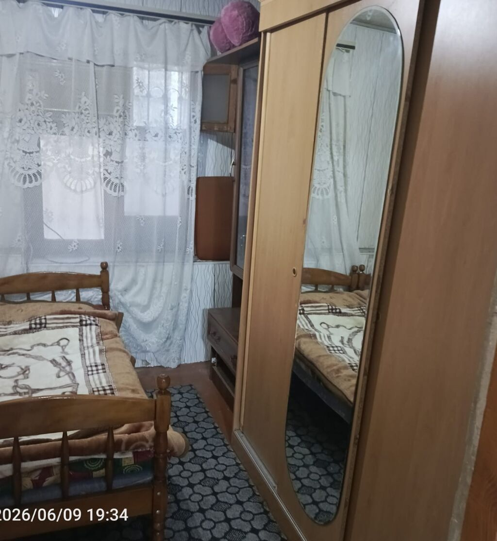 Otaqlı mənzil – tam mebel və məişət texnikası ilə - Yataq otağı: taxta — Mənzil, Bakı (2)