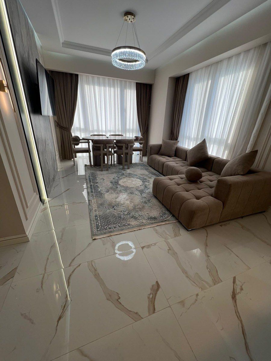 İcarəyə verilir 3 otaqlı yeni tikili 90 m² — Mənzil, Bakı (4)